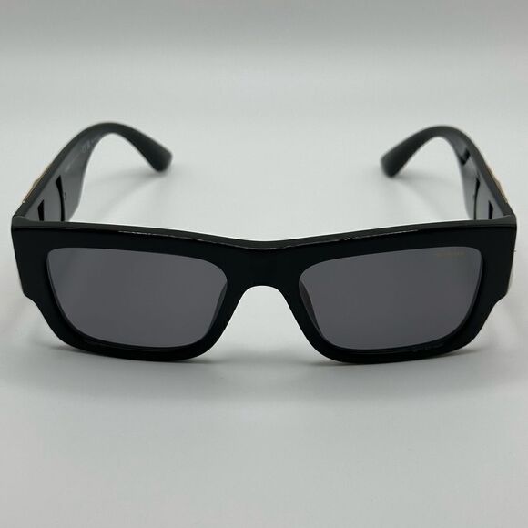 BRAND NEW VERSACE VE4416U GB1/81 Black/Polarized Dark Grey Unisex Sunglasses main image 12